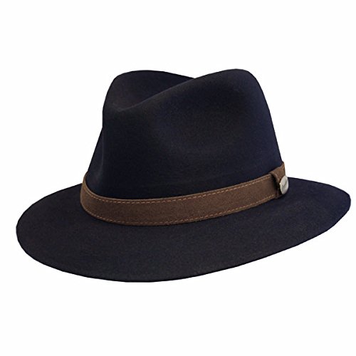 【中古】【未使用・未開封品】Borsalino HAT メンズ US サイズ: 59 カラー: ブルー