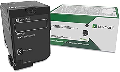 【中古】【未使用・未開封品】Lexmark Black Return Program Toner Cartridge for US Government, 3000 Yield (74C00KG)