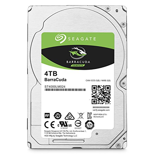 【中古】【未使用・未開封品】Seagate ST4000LM024 2.5インチ内蔵ハードディスク 4TB 15mm厚 BarraCuda