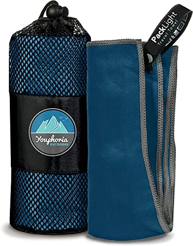 【中古】【未使用・未開封品】Youphoria アウトドア マイクロファイバー 旅行タオル - キャンプ、旅行、ビーチ、バックパッキング、ジム、スポーツ、水泳に最適な速乾タオル -|AJIMURA-SHOP