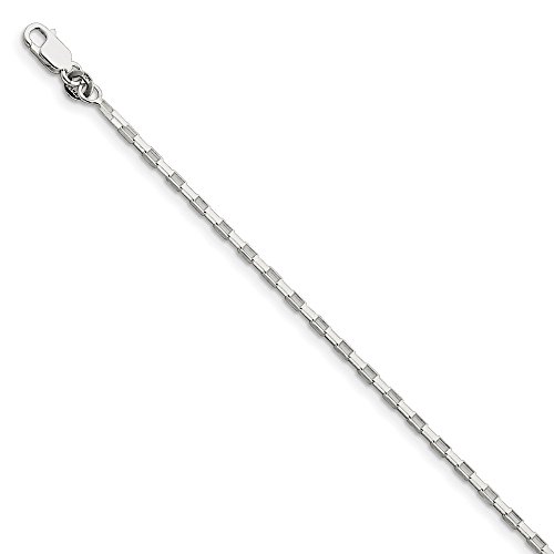 【中古】【未当て嵌める・未開封品】スターリングしろがね色1.65?MM長っ細いボックス席チェーン店