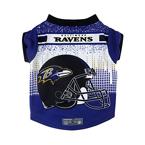【中古】【未使用・未開封品】NFL Baltimore RavensペットパフォーマンスTシャツ、Xsm|AJIMURA-SHOP