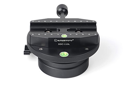 【中古】【未使用・未開封品】Sunwayfoto DYH-120TRON 120mm レベリングベース DDC-110 110mm Arca / RRS対応 クランプ サンウェイ