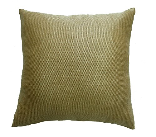 【中古】【未使用・未開封品】豪華なChenille抽象コレクション18?\" x 18?\"装飾スロー枕 18\" x 18\" ゴールド CHENL ABSTRCT-C