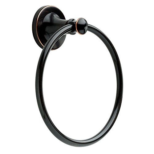【中古】【未当て嵌める・未開封品】Silverton Towel Ring インチ Venetian Bronze with Copper Reveal