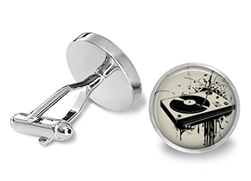 【中古】【未当て嵌める・未開封品】曲がること時刻表DJ Cufflinks Cuff Links