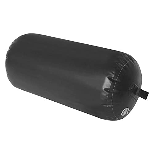 【中古】【未使用・未開封品】TAYLOR MADE PRODUCTS 超高耐久 インフレータブルヨットフェンダー 耐摩耗性 破れにくい ブラック 18 x 29インチ