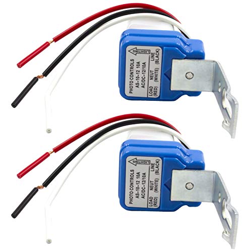 【中古】【未使用・未開封品】2パック???AC DC 12?V 10?A自動on offスイッチ光電セルライトPhotoswitchライトセンサースイッチ｜AJIMURA-SHOP