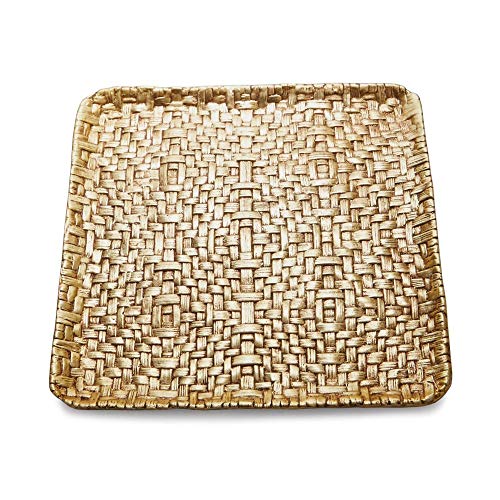 【中古】【未当て嵌める・未開封品】Michael Aram Palm Square Plate その他-家電