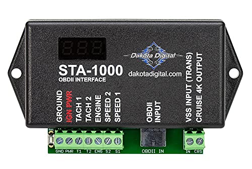 【中古】【未使用・未開封品】Dakota デジタル OBD-II OBDII スピードメーター/タコメーター インターフェース モジュール STA-1000