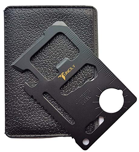 【中古】【未使用・未開封品】クレジット・カードサバイバルツール???11?in 1マルチビール栓抜きポータブル財布サイズポケットマルチツール LYSB01M3Y66J5-SPRTSEQIP|AJIMURA-SHOP