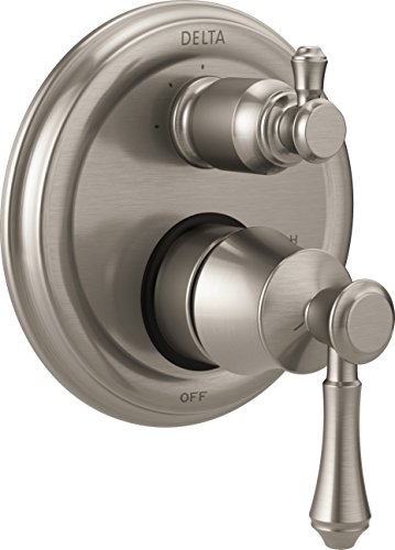 【中古】【未当て嵌める・未開封品】DELTA FAUCET T24897-SS ステンレス鋼 Cassidy 伝統的 管する 14続きもの 弁膜刈り込み 3度合い据え付ける取り入れるうつり変わり弁付き添い人