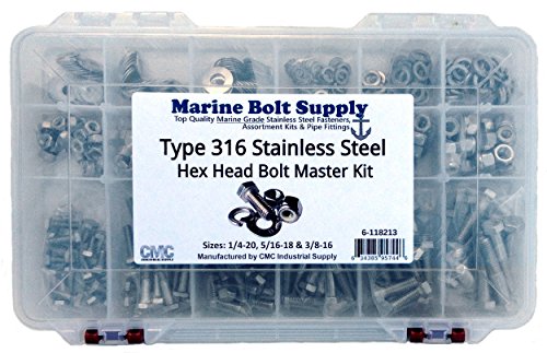 【中古】【未使用・未開封品】タイプ316ステンレススチール六角ボルトマスターキットMarineボルト供給6???118213|AJIMURA-SHOP
