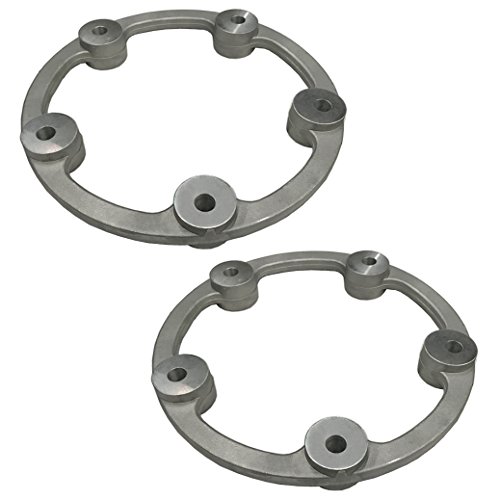 【中古】【未当て嵌める・未開封品】Empi 16-9930 軽銀 厚さ1in ホイールスペーサー 5X205 ラグボルトパターン用 有りの実