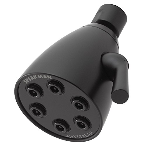 【中古】【未使用・未開封品】Speakman 総真鍮素材 シャワーヘッド Signature Icon Anystream 高圧 水流調整可能 S-2252 2.5 GPM S-2252-MB 1｜AJIMURA-SHOP