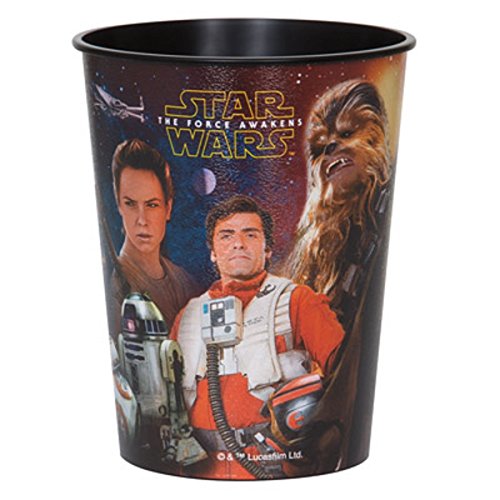 【中古】【未当て嵌める・未開封品】STAR WARS Force Awakens可塑性物質16薬局衡オンス再当て嵌める能力のあるな不死化品Favor Cup ( 1優勝杯)