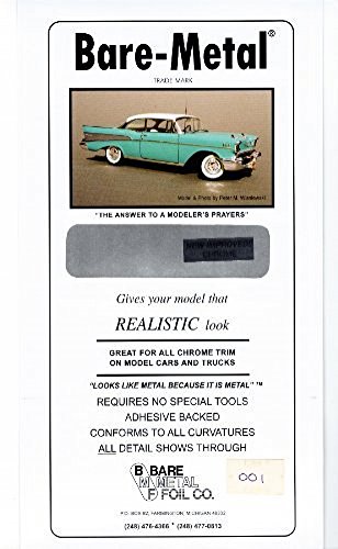 【中古】【未使用・未開封品】Chrome Bare-Metal Foil Model Car Truck Kit Adhesive by Bare Metal Foil|AJIMURA-SHOP