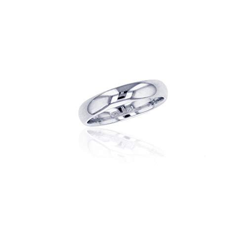 【中古】【未使用・未開封品】10K イエロー & ホワイトゴールド 4mm 光沢仕上げ プレーン 結婚 指輪｜AJIMURA-SHOP