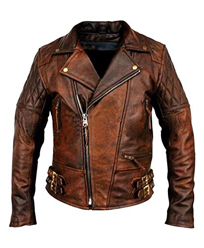 【中古】【未使用・未開封品】ABz Leathers OUTERWEAR メンズ カラー: ブラウン