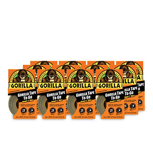 【中古】【未使用・未開封品】Gorilla 携帯ダクトテープ 12 Pack ブラック 6100101-12 12 24,389円