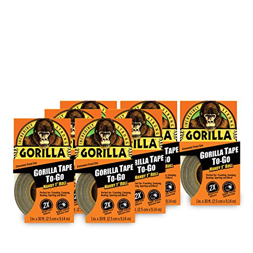 【中古】【未使用・未開封品】Gorilla 携帯ダクトテープ 7 Pack ブラック 6100101-7 7 18,272円
