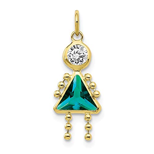 【中古】【未当て嵌める・未開封品】Jewels By Lux 10K 黄みゴールド 12月 お姉さん 誕生石惹き付ける 靴-その他