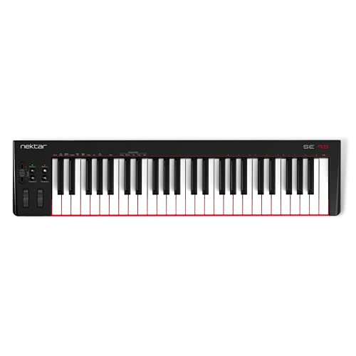 【中古】【未使用・未開封品】Nektar DAW統合を備えたNektar SE49 USB MIDIキーボードコントローラー