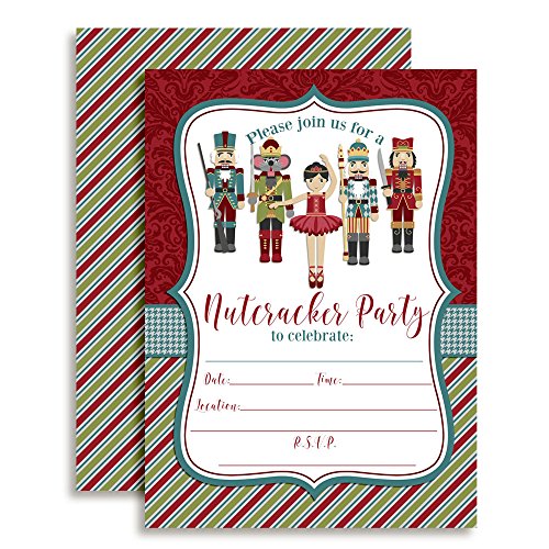 【中古】【未使用・未開封品】Nutcracker Birthday Party Fill In Invitations|AJIMURA-SHOP