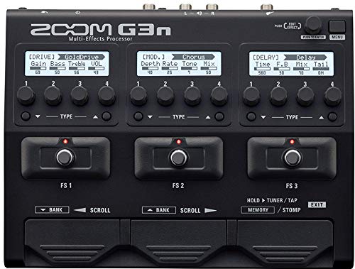 【中古】【未使用・未開封品】Zoom G3n Gシリーズ ギター用マルチエフェクトプロセッサー 70 (68エフェクト、1ルーパーペダル、リズムペダル1) オンボード デジタルエフェクト|AJIMURA-SHOP