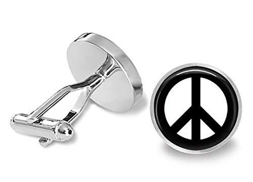 【中古】【未使用・未開封品】Peace Sign Cufflinks|AJIMURA-SHOP