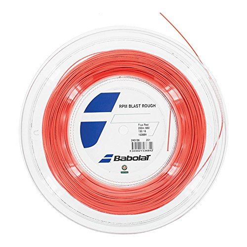 【中古】【未当てはめる・未開封品】バボラ 渦巻きガット RPMブラジャー同盟罷業 惜しみ無い（200ｍ）(243136)(243136)/赤いこと/1.35粍