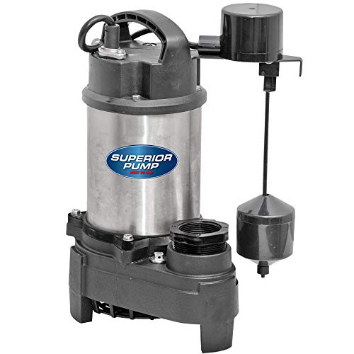 【中古】【未使用・未開封品】Superior Pump 92571 1/2 HP ステンレススチール 1 HP 92151 1
