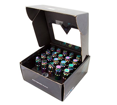 【中古】【未使用・未開封品】NRG Innovations LN-LS710MC-21 700シリーズ スチールラグナット ダストキャップカバー付き 21ピース (5ラグ)
