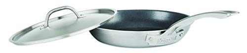 【中古】【未使用・未開封品】Viking Professional 5-Ply Stainless Steel Nonstick Fry Pan, 10 Inch with Lid 141［並行輸入］