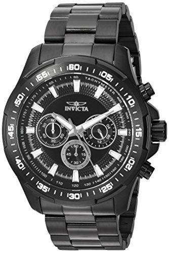 【中古】【未使用・未開封品】インビクタMen 's ' Speedway ' QuartzステンレススチールCasual Watch , Color : Black ( Model : 22785?)