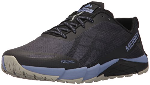 【中古】【未使用・未開封品】[ MERRELL(メレル)] Womens Merrell Trail Running Sneakers Bare Access Flex Shoes Black/Metallic Lilac US10(27cm) [並行輸入品]