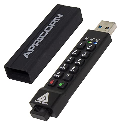 【中古】【未使用・未開封品】Apricorn 32GB Aegis Secure Key 3z USB flash drive USB Type-A 3.1 (3.1 Gen 1) Black