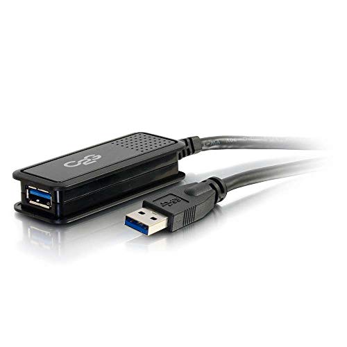 【中古】【未使用・未開封品】C2G 5m USB 3.0 USB-A Male to USB-A Female Active Extension Cable - USB extension cable - USB Type A (M) to USB Type A (F) - USB 3.0-30