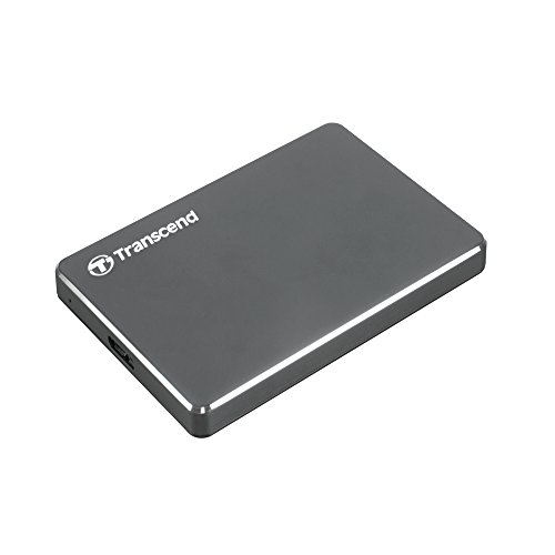【中古】【未使用・未開封品】Transcend USB3.0/2.0 2.5インチ スリムタイプ ポータブルHDD 2TB 3年保証 TS2TSJ25C3N