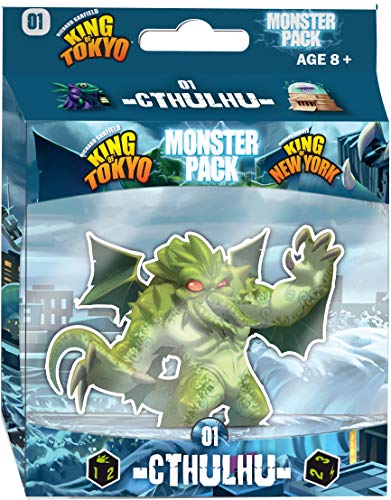 【中古】【未使用・未開封品】キング・オブ・トーキョー モンスターパック-クトゥルフ (King of Tokyo: Cthulhu Monster Pack) ボードゲーム
