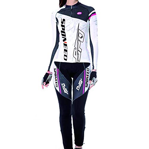 【中古】【未使用・未開封品】sponeedレディースサイクリングジャージロングスリーブバイクパンツ|AJIMURA-SHOP