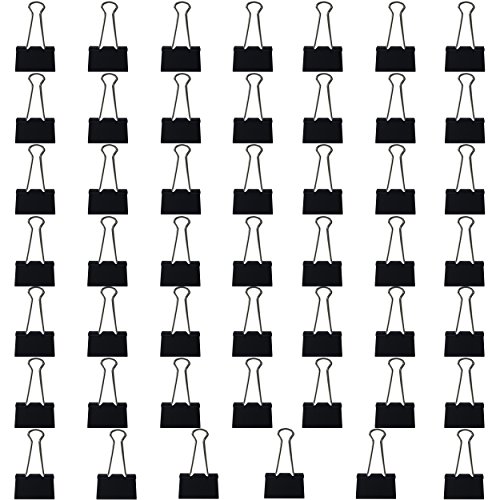 【中古】【未使用・未開封品】clipcoバインダークリップLarge 1.5インチブラック( 48-pack )｜AJIMURA-SHOP 10,626円