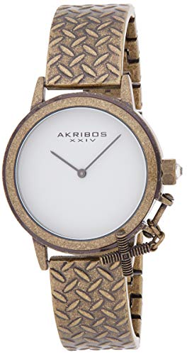 【中古】【未当て嵌める・未開封品】[アクリボス XXIV] Akribos XXIV ウオッチ Women\u0027s Quartz Stainless Steel Casual Watch, Color:Brown 石英 AK966BZ レディース 【並行輸入品