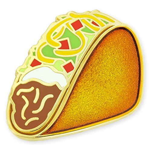 【中古】【未当て嵌める・未開封品】Pinmart \u0027s Crunchy Tacoエナメルラペルピン 10 ゴールド