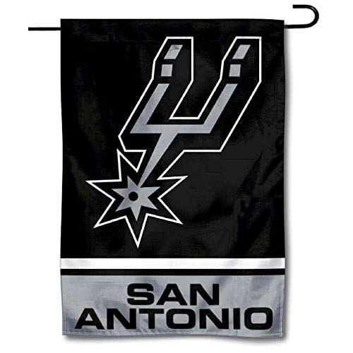 【中古】【未使用・未開封品】San Antonio Spurs Double Sided Garden Flag