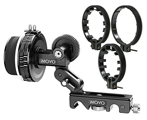 【中古】【未当て嵌める・未開封品】Movo f2?X Precisionフォローフォーカスシステムwith捉え所のないStops \u0026 66?粍、77?粍 \u0026 88?粍自然調整能力のあるな歯車輪っか