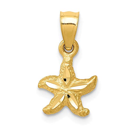 【中古】【未使用・未開封品】Jewels By Lux 14K イエローゴールド ヒトデペンダント