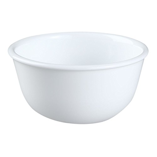【中古】【未当て嵌める・未開封品】Corelle Livingware Winter Frost白いこと11-薬局衡オンス乾荒原どんぶり鉢 白いこと 1105491 その他-家電