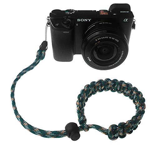 【中古】【未当て嵌める・未開封品】forapid Braided 550パラコード自然調整能力のあるな写真機手関節同盟罷業一回り/ブレスレットクイックリリースコネクタFits全てのカメララグミラーレスコンパ
