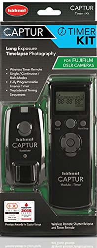 【中古】【未使用・未開封品】Hahnel Captur リモートカメラ/フラッシュトリガー キャプターリモートタイマーキット 富士フイルム用 ブラック (HL -CAPTUR TK-F)